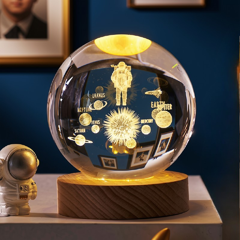 Starry Crystal Ball Night Lamp