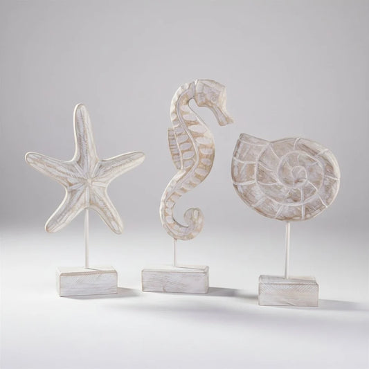 Starfish Wooden Wall Decor | Coastal Home Decoration